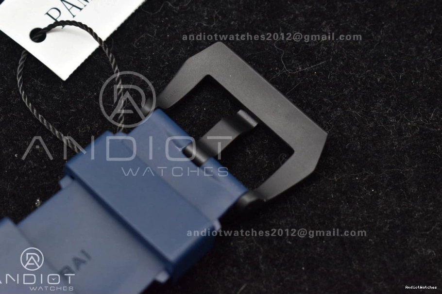 Best Blue P Strap Edition Blue Trendsetting SBF W Rubber 439 on Carbotech 1:1 Dial PAM1232 1205